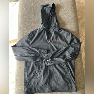 Polo Ralph Lauren Black Hooded Raincoat